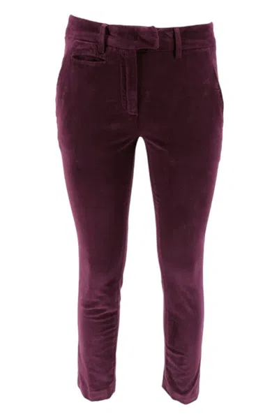 Dondup Trousers Dark Violet