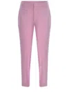 Dondup Trousers  Ariel 27inches Made Of Linen Blend