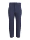 Dondup Cotton-blend Trousers In Blu
