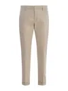 Dondup Gaubert Trousers In Beige