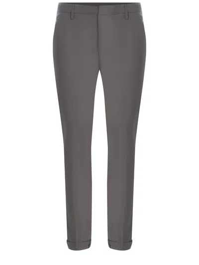 Dondup Trousers  Gaubert Made Of Cotton In Grigio