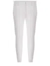 Dondup Gaubert Pants In Bianco