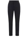 Dondup Gaubert Slim Flannel Trousers In Blu