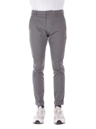 Dondup Trousers Dove Grey In Tortora Grigio