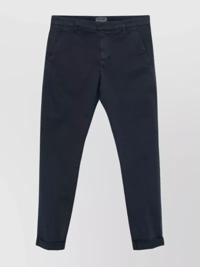 Dondup Trousers Featuring Belt Loops And Pockets In Blue