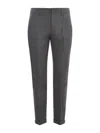 Dondup Gray Mens Trousers In Black