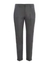 Dondup Gray Mens Trousers In Light Grey