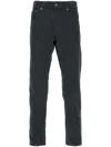Dondup Dian Mid-rise Slim-fit Trousers In Grey
