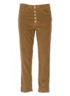 Dondup Koons Gioiello Jeans In Green