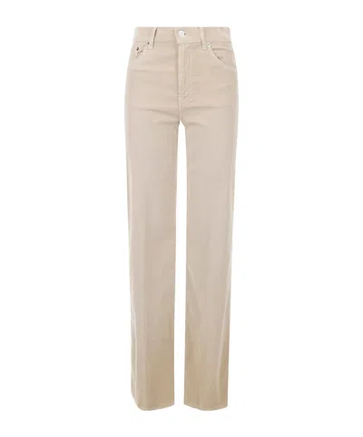 Dondup Trousers In Neutral