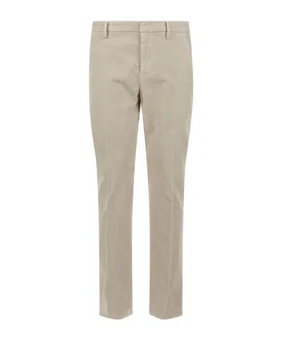 Dondup Trousers In Neutral