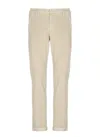 Dondup Gaubert Trousers In Neutral