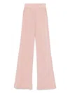 Dondup Regular Trousers In Pink Cotton In Pink