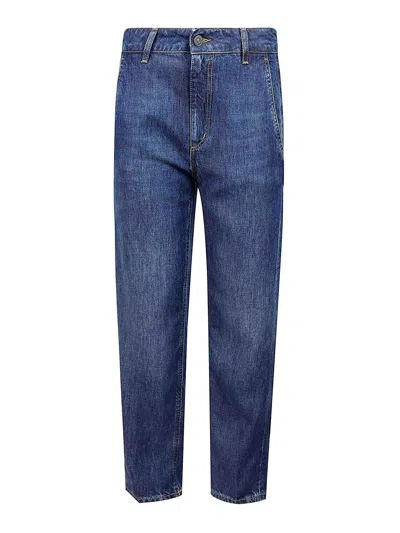 Dondup Trousers In Blue