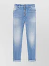 Dondup Trousers Skinny Model Rolled Cuffs