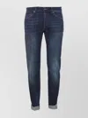 Dondup Trousers Skinny Model Rolled Cuffs
