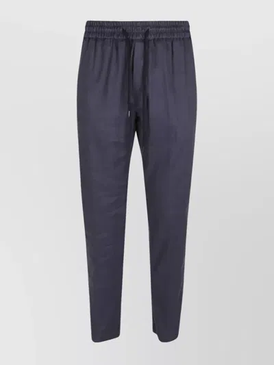 Dondup Trousers Tapered Leg Elastic Waistband