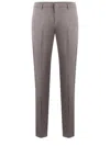 Dondup Trousers In Tortora