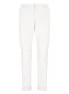 Dondup Gaubert Trousers In White