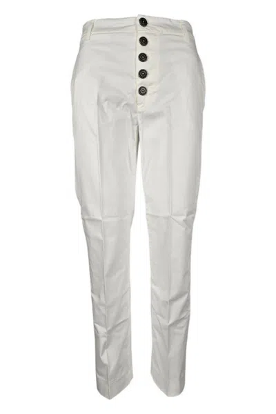 Dondup Pants In White