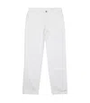Dondup Trousers White In White
