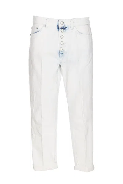 Dondup Koons Gioiello Trousers In White