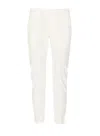Dondup Belt-loop Casual Pants In White
