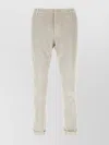 Dondup Trousers With Back Pockets And Rolled Cuffs