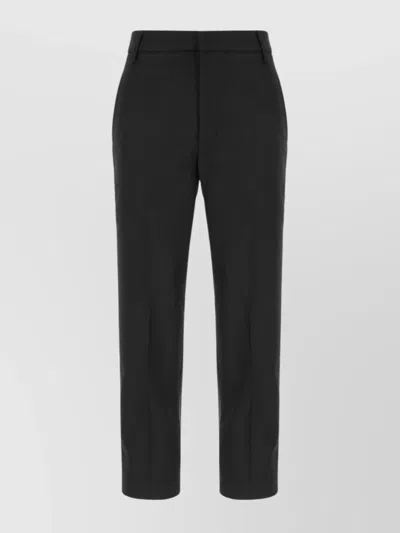 Dondup Trousers With Belt Loops And Pockets In 999