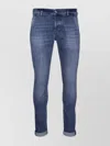 Dondup Trousers With Pockets And Belt Loops