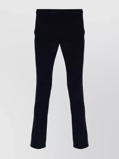 DONDUP TROUSERS WITH POCKETS AND BELT LOOPS