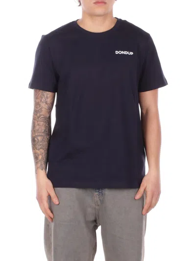 Dondup T-shirts And Polos In Blu Blu E Verdi
