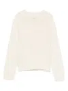 Dondup Turtle-neck Sweater In Neutral