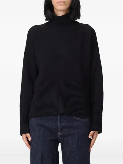 DONDUP TURTLENECK RIBBED SWEATER