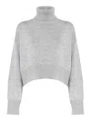 Dondup Dolcevita Sweater In Grey