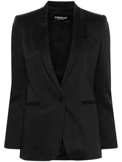 DONDUP TWILL COTTON-BLEND BLAZER