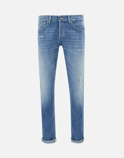 Dondup Belt-loop Jeans In Blue