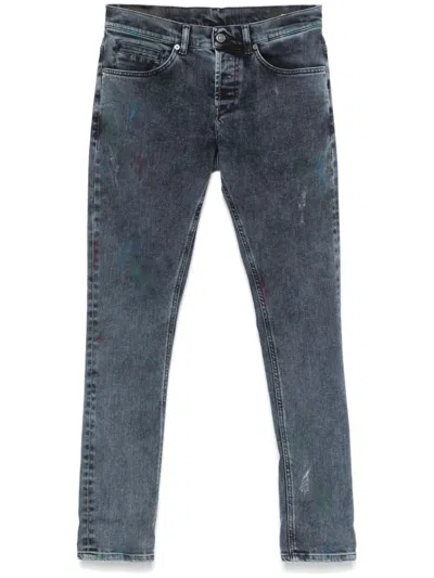 DONDUP GEORGE JEANS DENIM STRETCH,UP232.DS0355U.HT6 899 BLUE