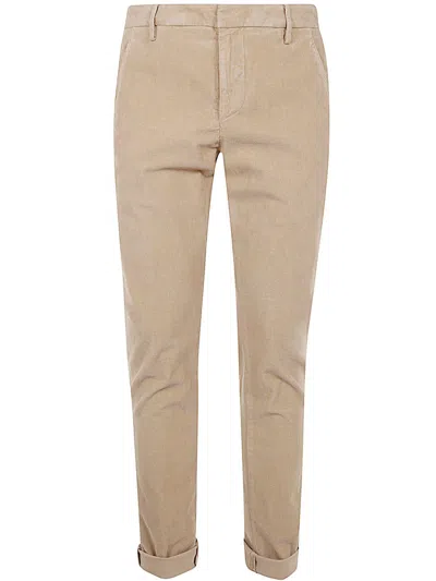 DONDUP GAUBERT TROUSERS COTTON CORDUROY,UP235.VS0028U.PTD 016 BUTTER