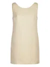 Dondup Sleeveless Textured Top With Relaxed Fit
