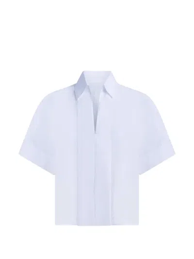 Dondup V-neck Shirt In Blue