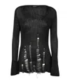 Dondup Knitted Sweatshirt In Black