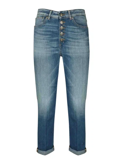 Dondup Koons Loose Jeans In Stretch Denim In Multi