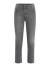 Dondup Straight Leg Jeans In Denim