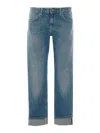 Dondup Vaqueros Rectos - Azul In Blue