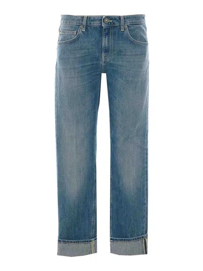 Dondup Vaqueros Rectos - Azul In Blue