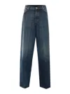 Dondup Vaqueros Rectos - Azul In Azul