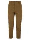 Dondup Velvet Cargo Pants - Eve