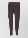 Dondup Brown Corduroy Jeans With Tailored Fit In Brown