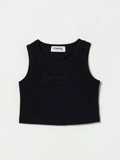 Dondup Vest  Kids Kids Color Blue In Black